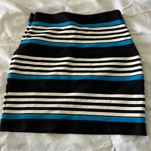 Striped EXPRESS womens size 6 skirt.